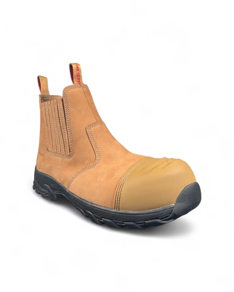 Ergonx Safety Boots – Hydrogen Tan | Slip-On Lightweight Work Boots - Image 2